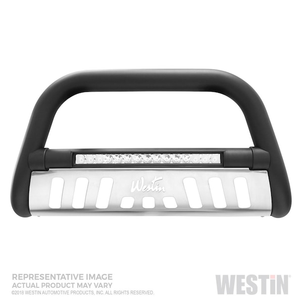 Westin Automotive 19-C SILVERADO 1500 TXT BLACK ULTIMATE LED BULL BAR 32-3955L - main